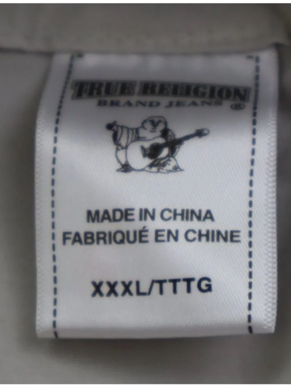 True Religion new tags